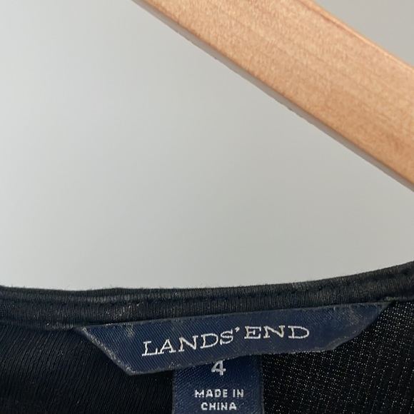 Black “Wrap” Dress Size 4 - Picture 4 of 5